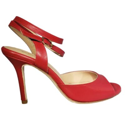 red tango shoe made in Italy, jpg 29 KB