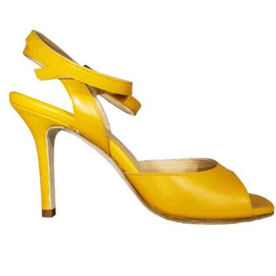 Enotonces Tango Shoes, yellow tango shoe, leather, entonces, tangotana.jpg 134 KB